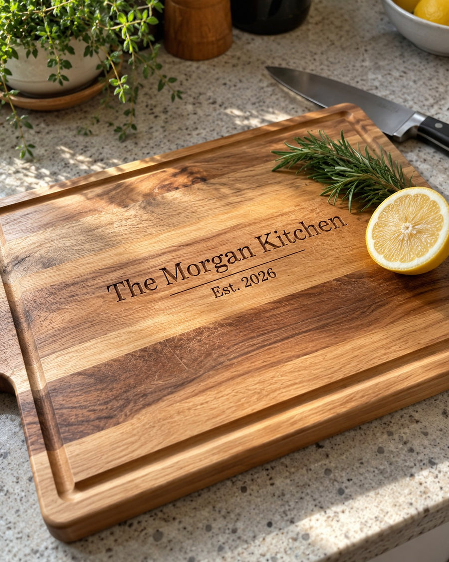 Engraved Timber Cutting Board