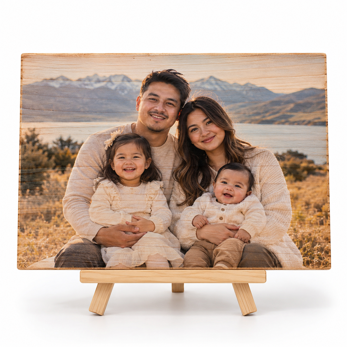 Photo Printed on Wood - detail