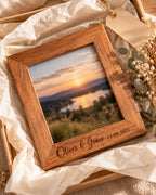 Engraved Timber Photo Frame