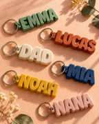 3D Printed Name Keyring