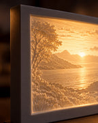 Lithophane Photo Night Light