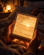 Lithophane Photo Night Light
