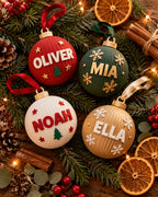 3D Printed Christmas Name Bauble