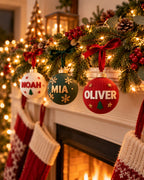 3D Printed Christmas Name Bauble