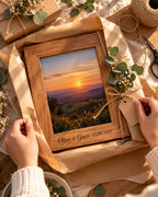 Engraved Timber Photo Frame