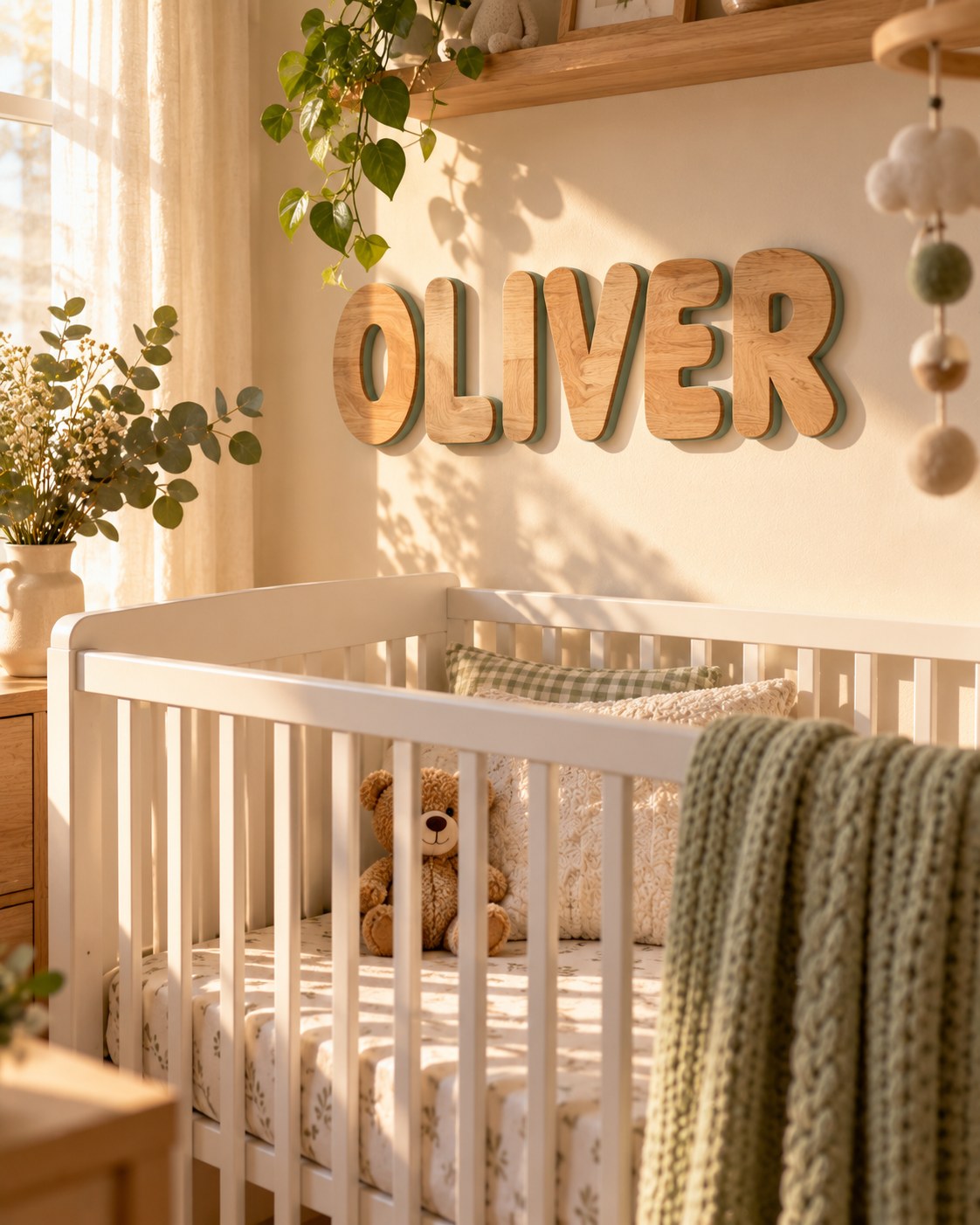 Custom Wooden Name Sign