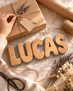Custom Wooden Name Sign