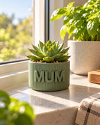 Personalised 3D Printed Mini Planter